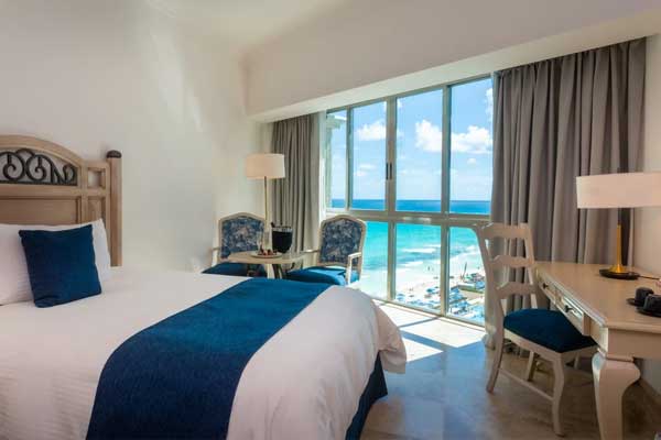 Deluxe Room - Sandos Cancun Resort – All Inclusive Cancun  - Sandos Beachfront Hotel All Inclusive Luxury